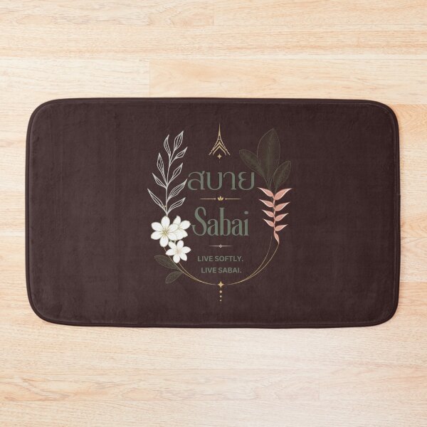 Item preview, Sabai | Live softly. Live sabai. | Soft Thailand™ designed and sold by CosmicQuietStudio.