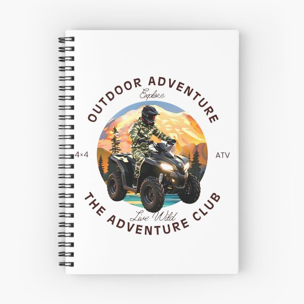 Item preview, ATV Adventure Club | Retro Off-Road Vintage T-Shirt Design designed and sold by Spirit of Siam.