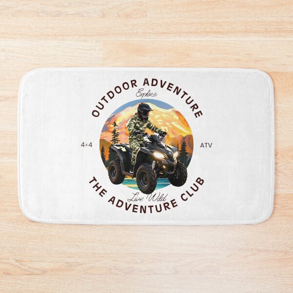 Item preview, ATV Adventure Club | Retro Off-Road Vintage T-Shirt Design designed and sold by Spirit of Siam.