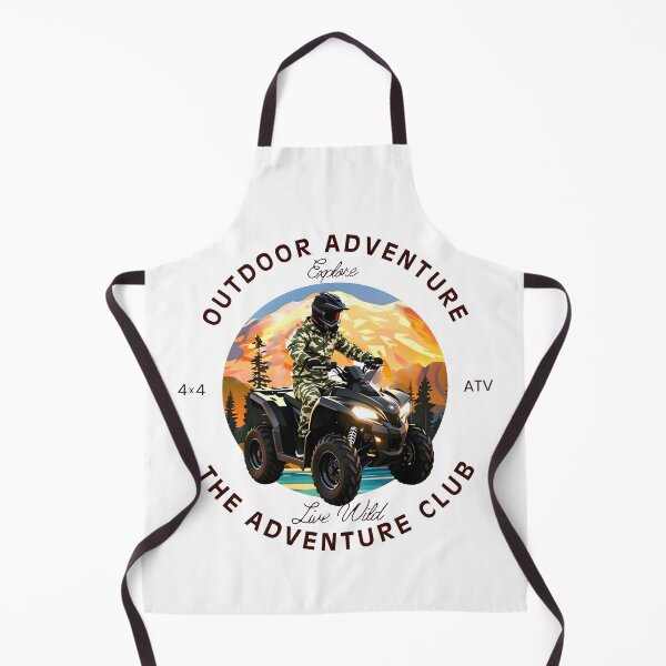Item preview, ATV Adventure Club | Retro Off-Road Vintage T-Shirt Design designed and sold by Spirit of Siam.