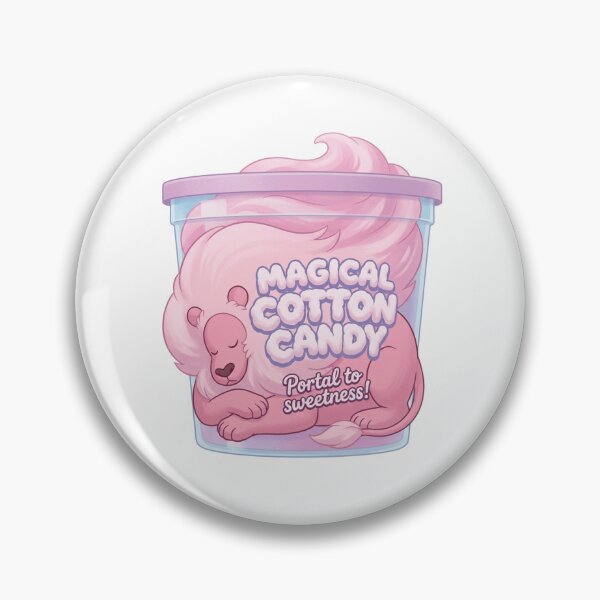 Item preview, Pink Lion Magical Cotton Candy Tub - Cute Portal Sweet designed and sold by 0Zetgest.