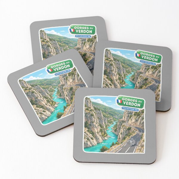 Item preview, Gorges du Verdon D23 Grand Canyon of Europe France Sticker TShirt 06 designed and sold by OuterShellUK.
