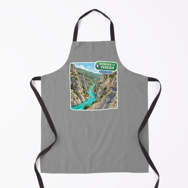 Item preview, Gorges du Verdon D23 Grand Canyon of Europe France Sticker TShirt 06 designed and sold by OuterShellUK.