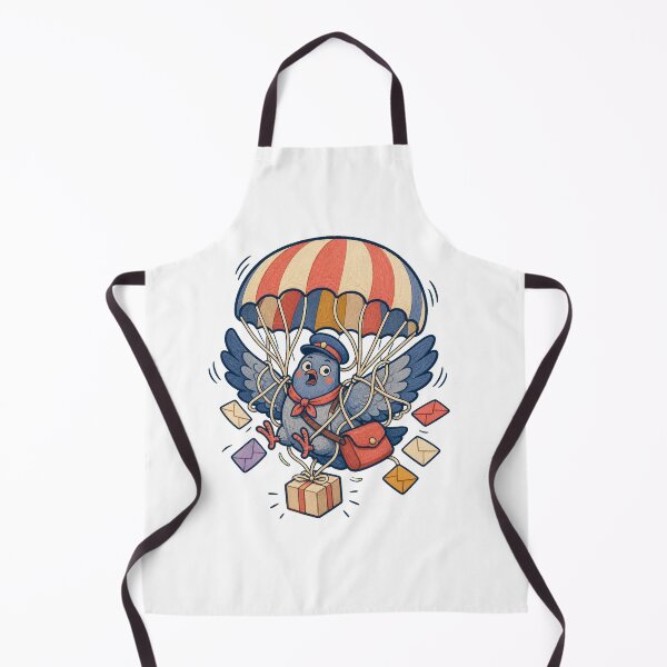 Item preview, Carrier Pigeon Parcel Parachute Panic designed and sold by GoverArt.