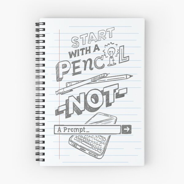 Item preview, Start With a Pencil designed and sold by polliadesign.
