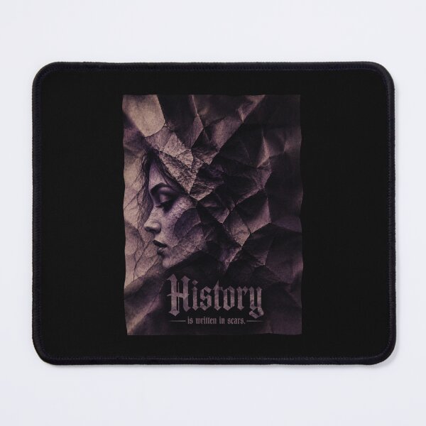 Item preview, History Is Written In Scars Dark Aesthetic Gothic Art designed and sold by TSshirtShoppe.
