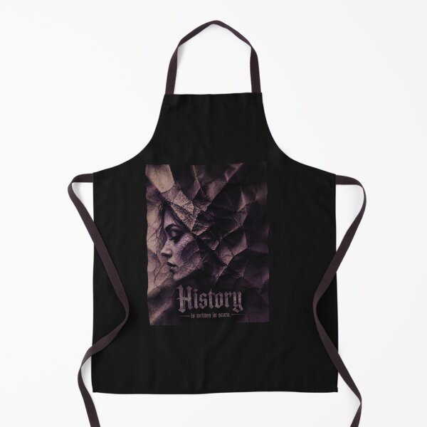 Item preview, History Is Written In Scars Dark Aesthetic Gothic Art designed and sold by TSshirtShoppe.
