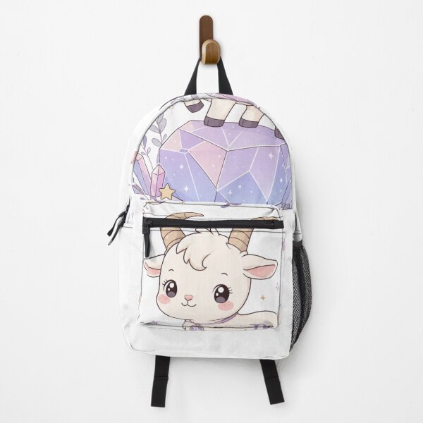 Item preview, Capricorn Kawaii Goat Zodiac Sticker – Cute Astrology Design designed and sold by Ashley critters.