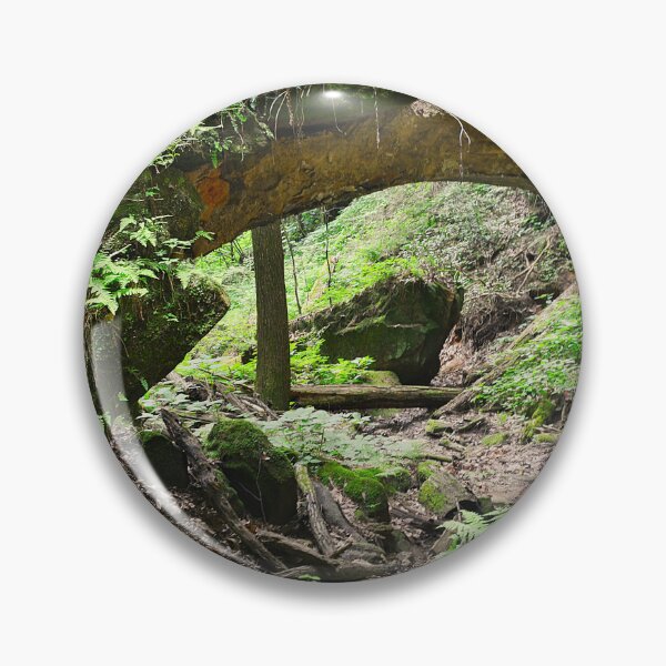 Item preview, Ancient Stone Bridge At Rock House Hocking Hills OH designed and sold by LisaWootenPhoto.