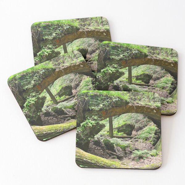 Item preview, Ancient Stone Bridge At Rock House Hocking Hills OH designed and sold by LisaWootenPhoto.