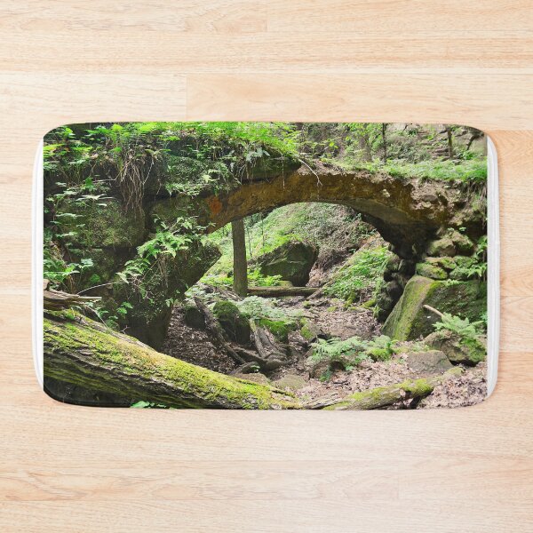 Item preview, Ancient Stone Bridge At Rock House Hocking Hills OH designed and sold by LisaWootenPhoto.