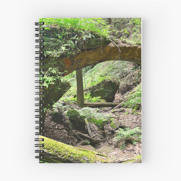 Item preview, Ancient Stone Bridge At Rock House Hocking Hills OH designed and sold by LisaWootenPhoto.