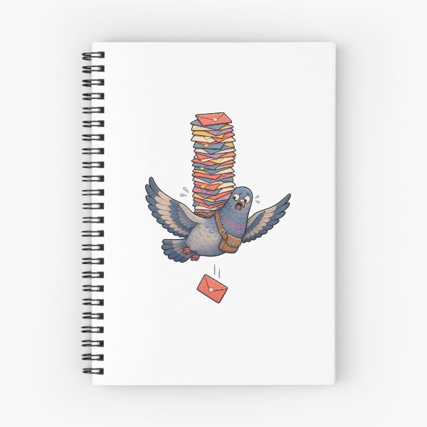 Item preview, Carrier Pigeon Flying Envelope Stack designed and sold by GoverArt.