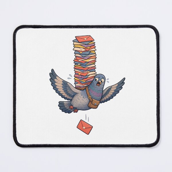 Item preview, Carrier Pigeon Flying Envelope Stack designed and sold by GoverArt.