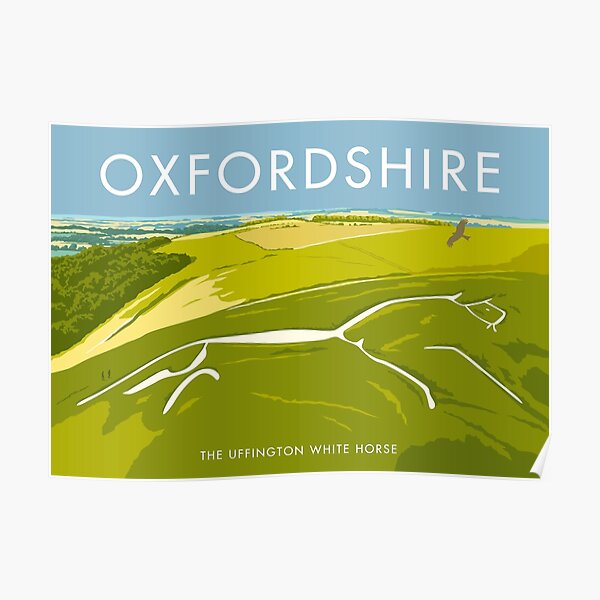 The Uffington White Horse Poster