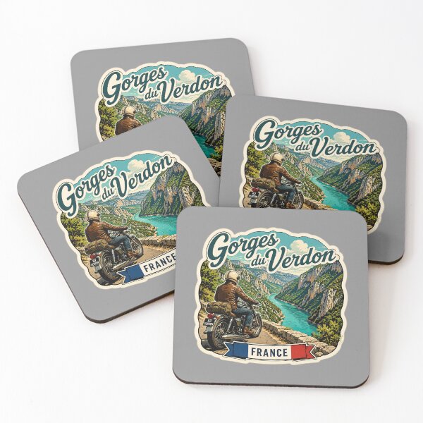 Item preview, Gorges du Verdon D23 Grand Canyon of Europe France Sticker TShirt 08 designed and sold by OuterShellUK.