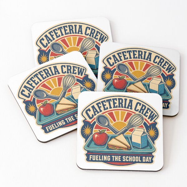 Item preview, Cafeteria Worker Shirt Vintage School Lunch Crew designed and sold by Freshloop Studio | Whimsical Vintage Art.
