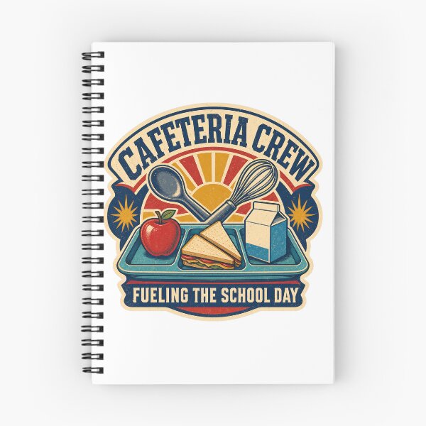 Item preview, Cafeteria Worker Shirt Vintage School Lunch Crew designed and sold by Freshloop Studio | Whimsical Vintage Art.