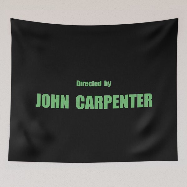 Item preview, John Carpenter Shirt – Directed By John Carpenter Retro 80s Cinema Design designed and sold by MORKINO POSTERS.