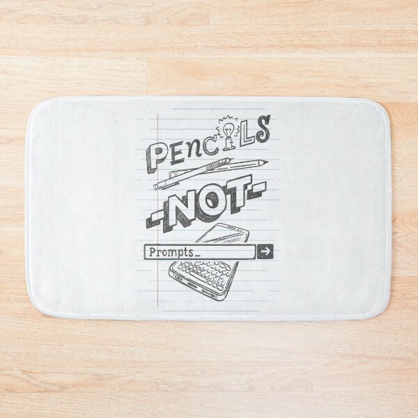 Item preview, Pencils not Prompts designed and sold by polliadesign.
