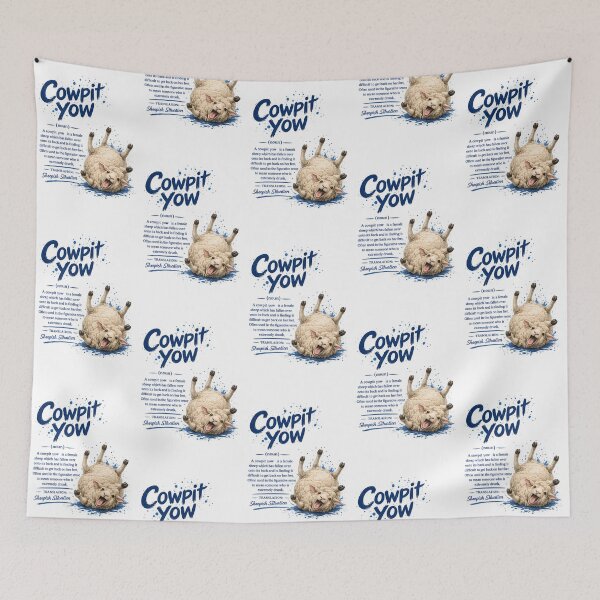 Item preview, The Cowpit Yow designed and sold by SMalcolmDesigns.