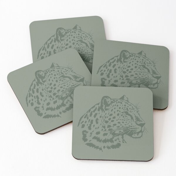 Item preview, Leopard head - AA0182A designed and sold by LionsHut.