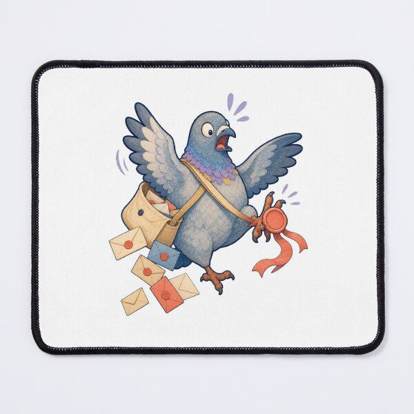 Item preview, Carrier Pigeon Wax Seal Stuck designed and sold by GoverArt.