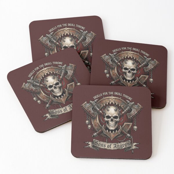 Item preview, Exalted Warriors - skulls and blood designed and sold by MrHide.
