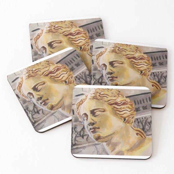 Item preview, Aphrodite painting gold designed and sold by strangecy.