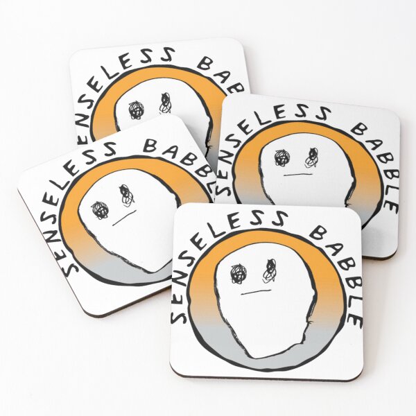 Item preview, Senseless Babble - Circle Logo  designed and sold by omorrowsgStudio.