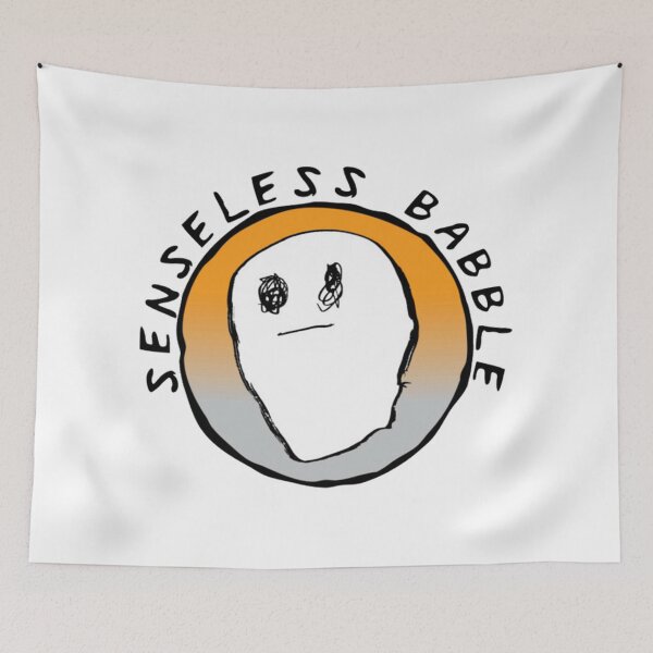 Item preview, Senseless Babble - Circle Logo  designed and sold by omorrowsgStudio.