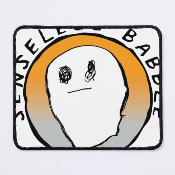 Item preview, Senseless Babble - Circle Logo  designed and sold by omorrowsgStudio.
