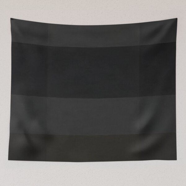 Item preview, Black Geometric Grid – Dark Minimalist Abstract Art designed and sold by GutyzDesignsES.