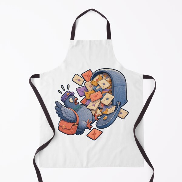 Item preview, Carrier Pigeon Overflowing Mailbox designed and sold by GoverArt.