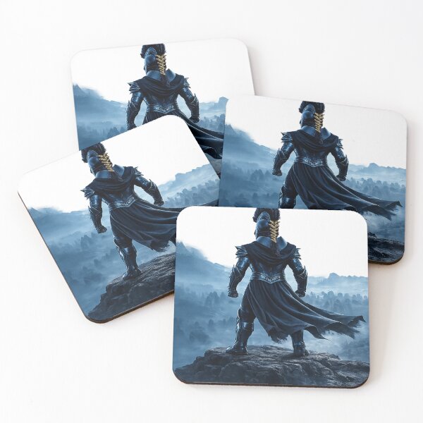 Item preview, Shadow of the Eternal Warrior | Epic Mythic Armor Graphic T-Shirt designed and sold by fateh236.