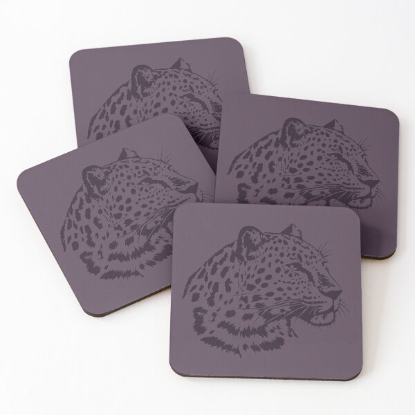 Item preview, Leopard head - AA0182E designed and sold by LionsHut.