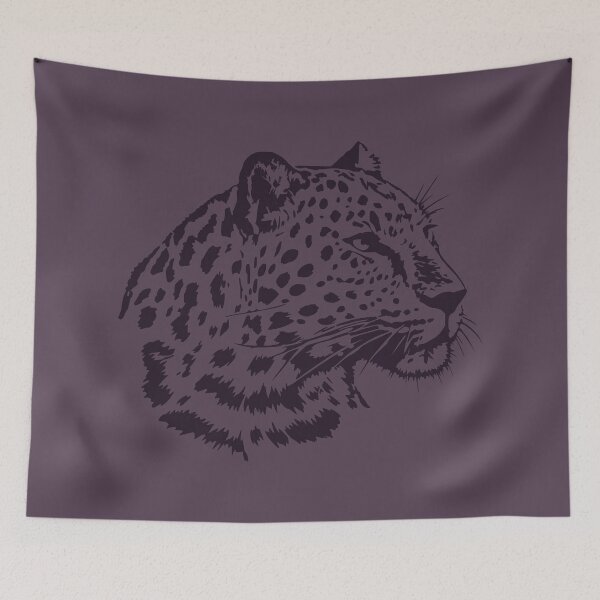 Item preview, Leopard head - AA0182E designed and sold by LionsHut.