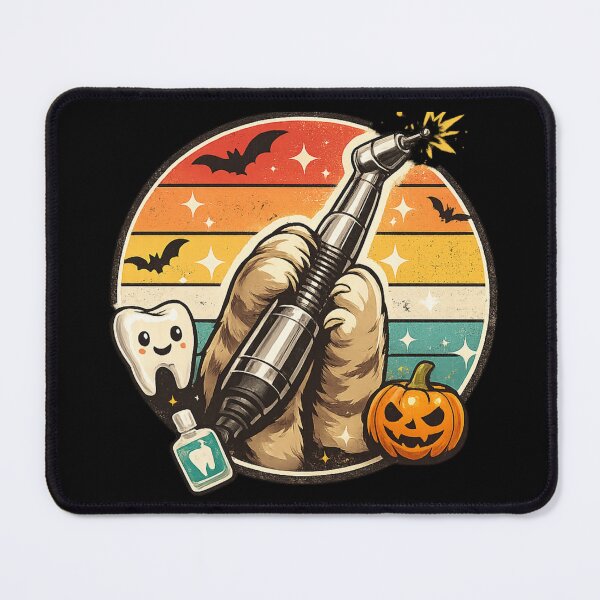 Item preview, Dentist Drill Cat Halloween Dental Gift designed and sold by Corvoria.
