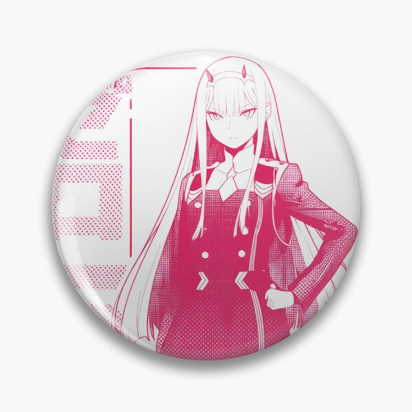 Item preview, Zero Two Duotone Rose  designed and sold by AnimeArsenalPrints.