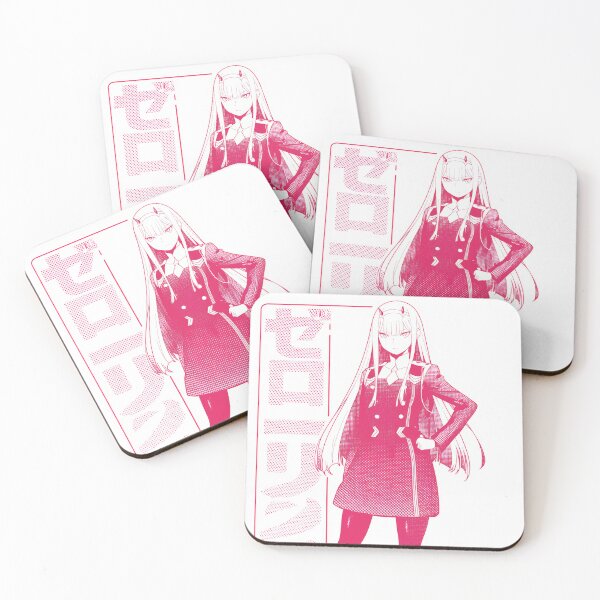 Item preview, Zero Two Duotone Rose  designed and sold by AnimeArsenalPrints.