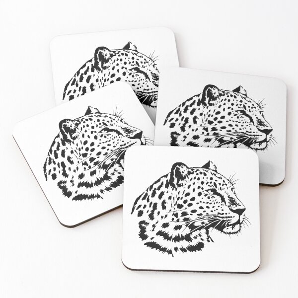 Item preview, Leopard head - AA0182F designed and sold by LionsHut.