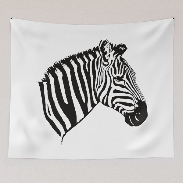 Item preview, Zebra head - AA0183F designed and sold by LionsHut.