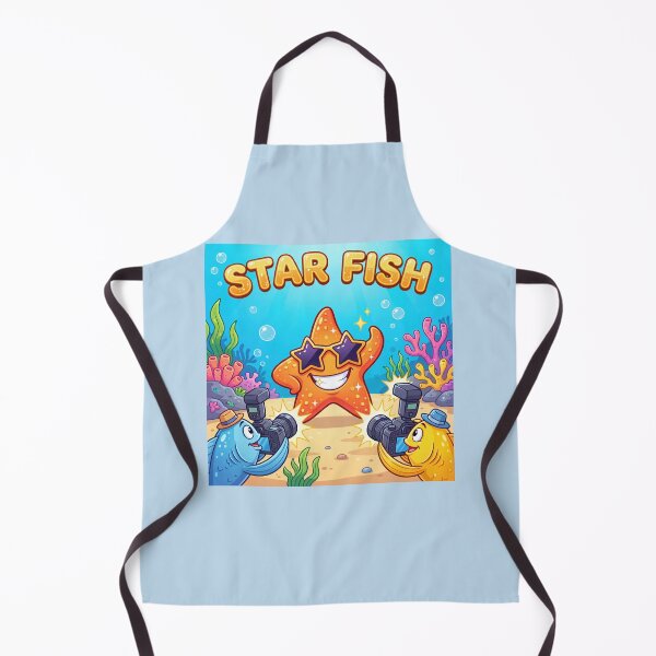 Item preview, Star Fish – Funny Celebrity Starfish with Paparazzi Ocean Cartoon 2 designed and sold by WordPlayStudio.