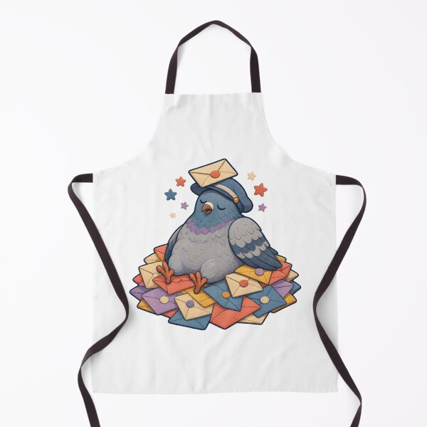 Item preview, Sleepy Carrier Pigeon Night Shift designed and sold by GoverArt.