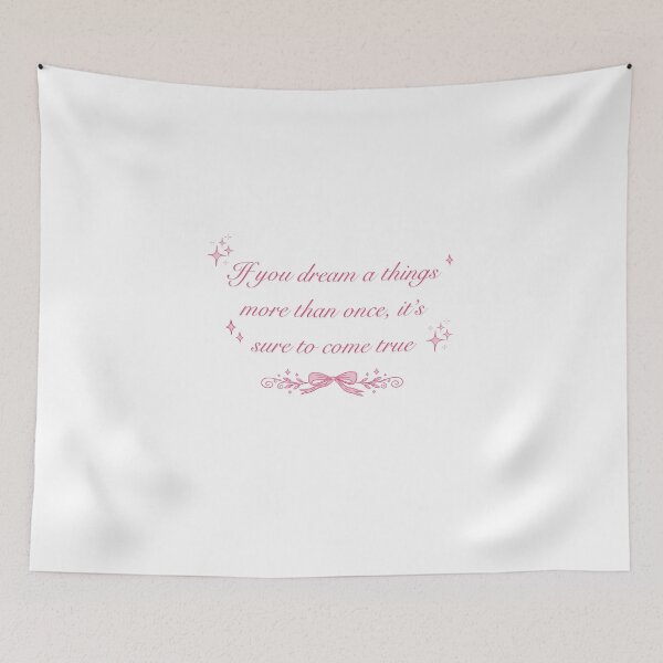 Item preview, If you dream a thing more than once, it's sure to come true designed and sold by BingBangDesigns.