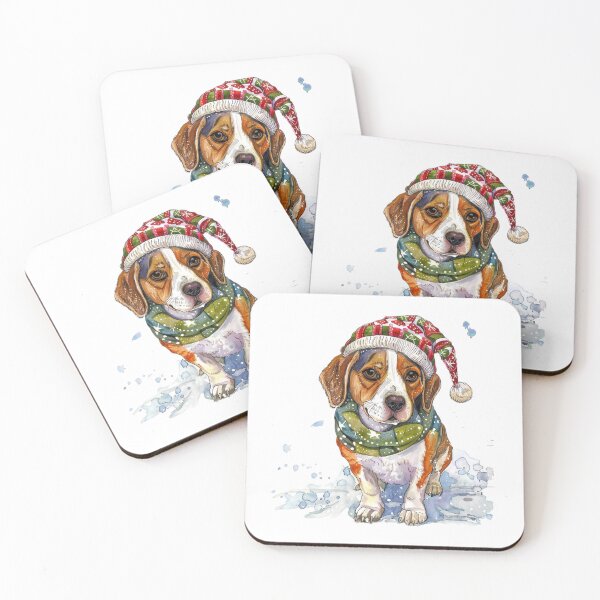 Item preview, Beagle Dog | Cute Puppy Aesthetic Art designed and sold by Mandayartstudio.