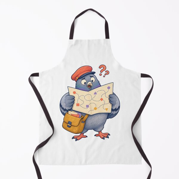 Item preview, Carrier Pigeon Upside Down Route Map designed and sold by GoverArt.