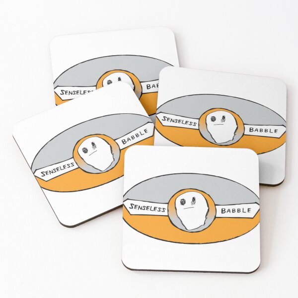 Item preview, Senseless Babble - Oval Logo  designed and sold by omorrowsgStudio.