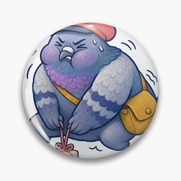 Item preview, Carrier Pigeon Tiny Heavy Parcel designed and sold by GoverArt.