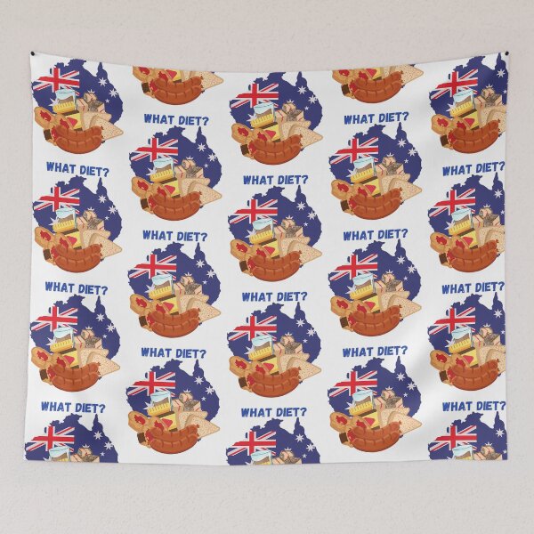 Item preview, Australia Day Food And Diet Joke Design designed and sold by aiklsoaiadgai.